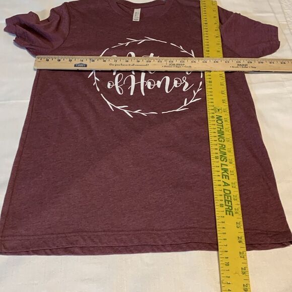 Bella Canvas Size Medium Matron of Honor T-Shirt - Picture 6 of 6